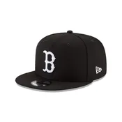 Boston Red Sox New Era Black/White 9FIFTY Snapback Hat