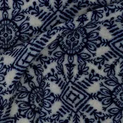 Batik Medallion Challis Print