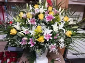 Funeral Floor Baskets 001 / BASKET#0YRWL-1