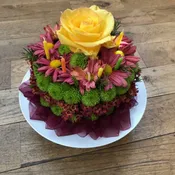 Blooming Birthday Cake