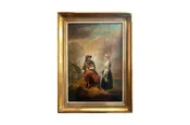 19c Dutch Oil on Canvas — St Romain Interiors