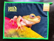 Towels – Yellow Bush Frog