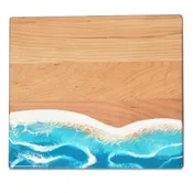 Cheese Board Maple Wood and Resin