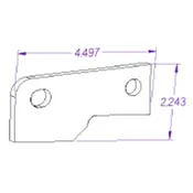 Deck Lock Gusset