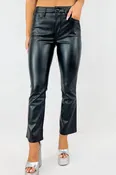 Above All Cropped Pleather Pants