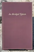 An Abridged Typicon