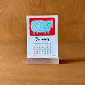 2027 Miroco Machiko Animals Stand Calendar