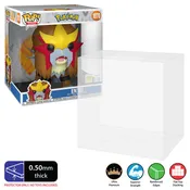 10 inch Wide Deep Jumbo - Funko Pop Protectors (0.50mm thick) Fits 13h x 12w x 8.5d