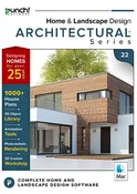 Punch! 22 Home & Landscape Design Architectural Series - Term License (Annual/1 Year) - Mac