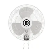 Dialed In 16" Oscillating Wall Mount Fan