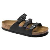 Birkenstock 1011445 Women's Florida Soft Footbed Black Oiled Leather - Previous Season