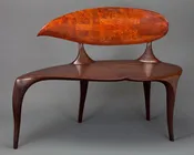 Teardrop bench