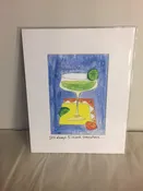 Five O'Clock Matted Print