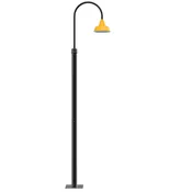 11 ft Farmhouse LED Street Post Light with 10" Shade - Yellow
