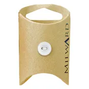 12mm White Poly 2-Hole Buttons - 8 Pack