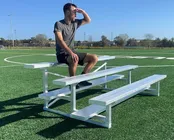 3 Row Bleacher