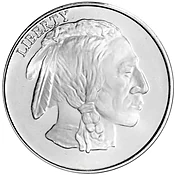 1 OUNCE BUFFALO SILVER ROUND