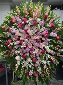 Veronica Pink Funeral Arrangement for Remembrance