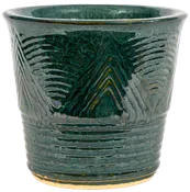 Adobe Planter - Copper Green