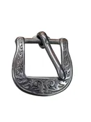 04005 Floral Heel Bar Buckles SS