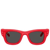 A$AP Rocky x Ray-Ban Wayfarer Puffer Crystal Edition - Polished Red/Strass