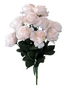 #30388BLUSH -17″ Colorfast Lillian Open Rose Bush x 12- Blush