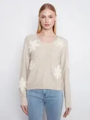Almond Flower Sweater