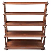 19th Century Barbados Regency Cedrela Bookcase