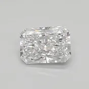 0.40 Carat Radiant Cut Lab Grown Diamond IF D