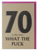 70 is the New...Card — Mitrebox Framing Studio