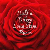 Half Dozen Long Stem Roses