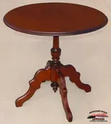 1880's Mahogany Round Parlor Table