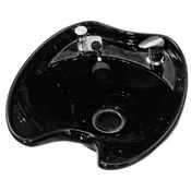 Black 8600 Tilting Porcelain Shampoo Bowl