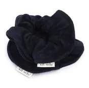 Eco-Friendly Towel Scrunchies – Black