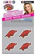 Fanapeel / Gamefaces - Arkansas Game Faces® Temporary Tattoos