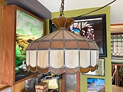 Amber Sash Lamp Shade — Harmony Art Glass Company
