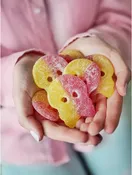 Bubs Sour Skalle Lemon Rasbperry Swedish Candy