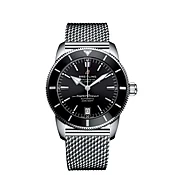 Breitling Superocean Héritage II 42 AB2010121B1A1 Stainless Steel Watch Black Dial
