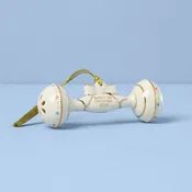 2026 Baby's 1st Christmas Rattle Ornament