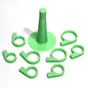 1/4in Guide Ring Lime