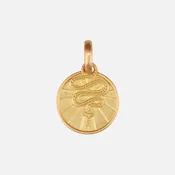 Animalia Serpentine Pendant in 20K Peach Gold