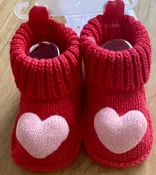 Baby Girls' Knitted Heart Slippers - Just One You®