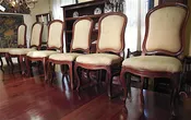 6 Large Chaise au Chasse