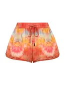 Alchemy Relaxed Short in Ruby Tie Dye
