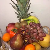 Fruit Baskets (with or without flowers) Gift Wrapped