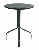 30″ Rd Counter and Bar Table with Aluminum base