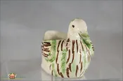 An Antique English Creamware Sauceboat in the form of a Duck, c1790-1800