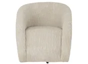 Airily Linen Swivel Chair