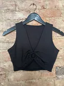 Black Crop Top