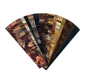 Coffee Shoppe Batiks - Hoffman Fabrics - 2.5" Strips - 40-Pieces